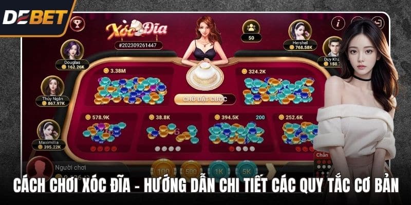 Cách chơi Xóc Đĩa