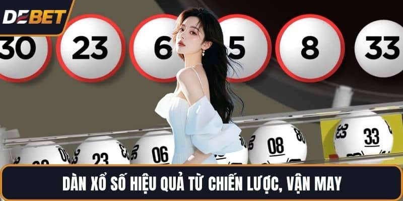 Dàn xổ số hiệu quả từ chiến lược, vận may